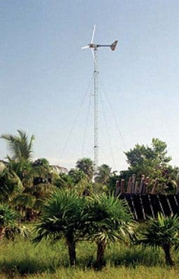 10 kW Off-Grid Wind Turbine in Mexico