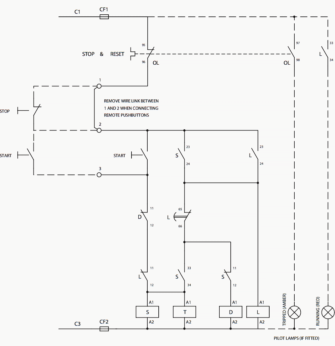 Star Delta Circuit Diagram - Electrical Engineering Centre