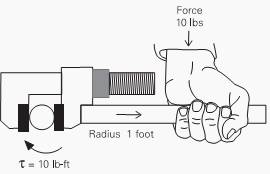 10 lb-ft of torque