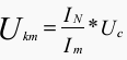 Equation 4.3 - Voltage Ukm