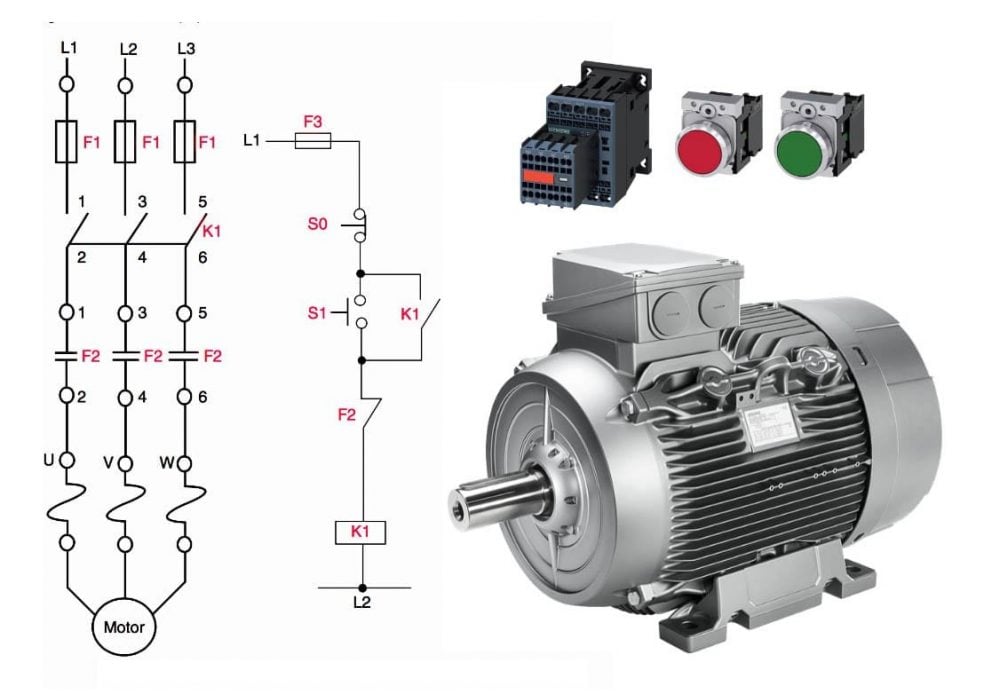 electrical-panel-design-in-eplan-motor-direct-on-line-dol-starter