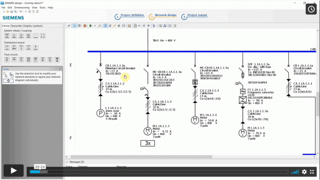 Low Voltage Power Calculations in Simaris Design Tool