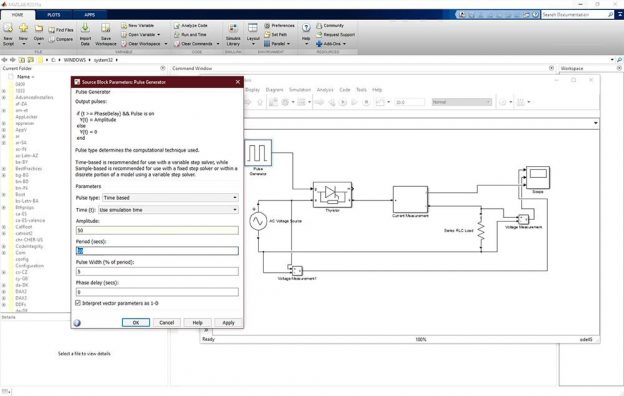 MATLAB Simulink for power electronics, electric circuits and machines