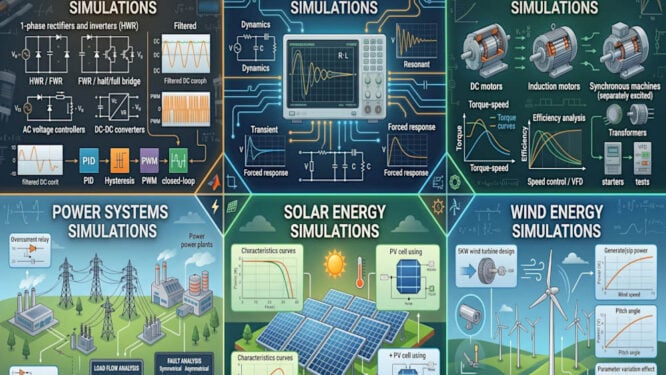 MATLAB/Simulink Comprehensive Electrical Engineering Simulation Suite for Professionals