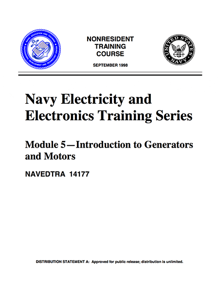 Electrical Power Supply And Distribution - Navy Electricity and Electronics Training Series