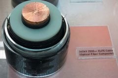 High-voltage cable cross section
