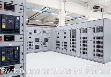 Assemblies of switchgear and control panels