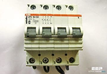 MCB - Miniature circuit breaker construction