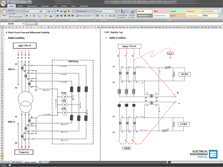 Power Transformer - Testing Procedures