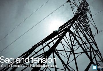 Sag and tension of transmission and distribution lines