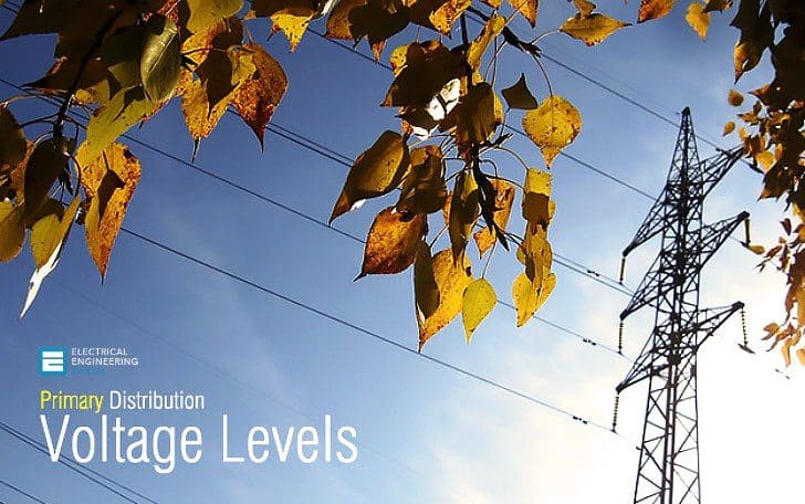 Primary Distribution Voltage Levels