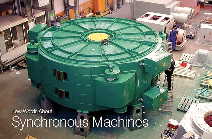 of motor parts d.c Few Words About Synchronous Machines