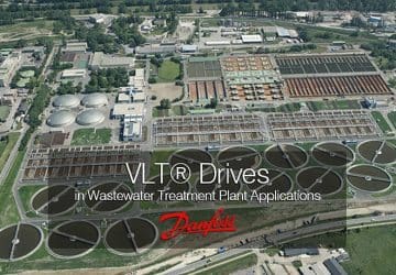 VLT Drives in Wastewater Treatment Plant Applications