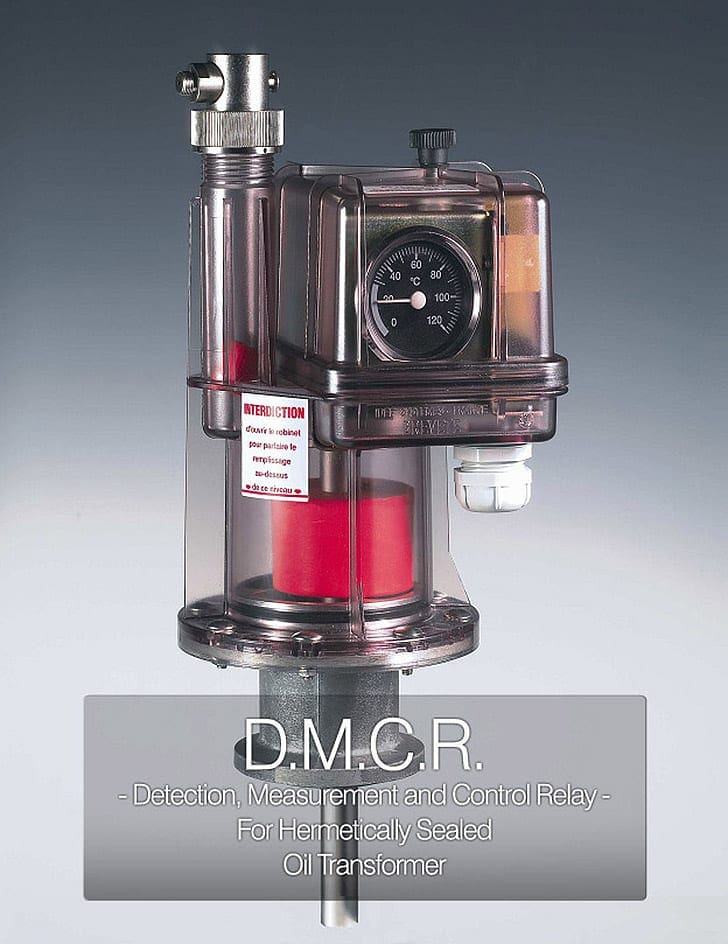 D.M.C.R. Protection Relay for Oil Transformer