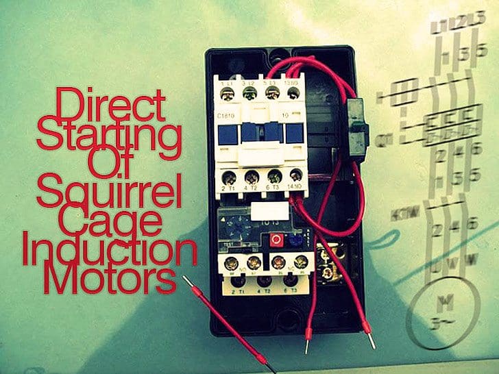 Squirrel Cage Induction Motor Wiring Diagram