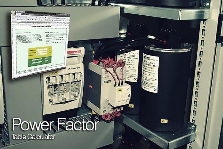 Power Factor Table Calculator - Square D