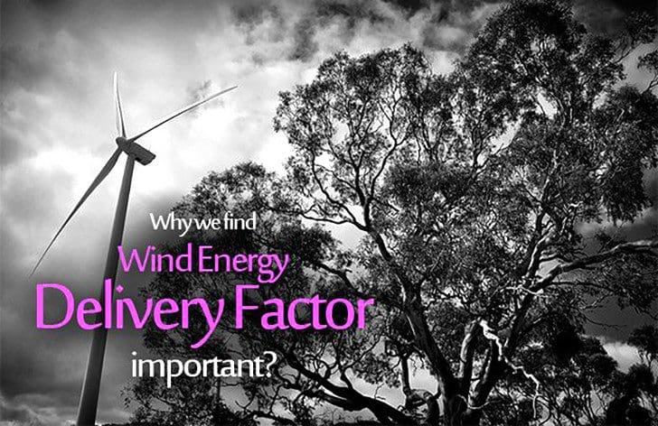 Why we find Wind Energy Delivery Factor important?