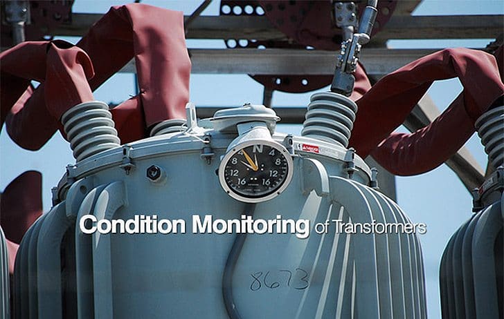 Condition Monitoring of Transformers (on photo: distributive tranformer