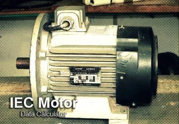 IEC Motor Data Calculator - Schneider Electric