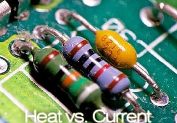 Heat vs. Current in a Resistor (photo by Karen Blaha via Flickr)