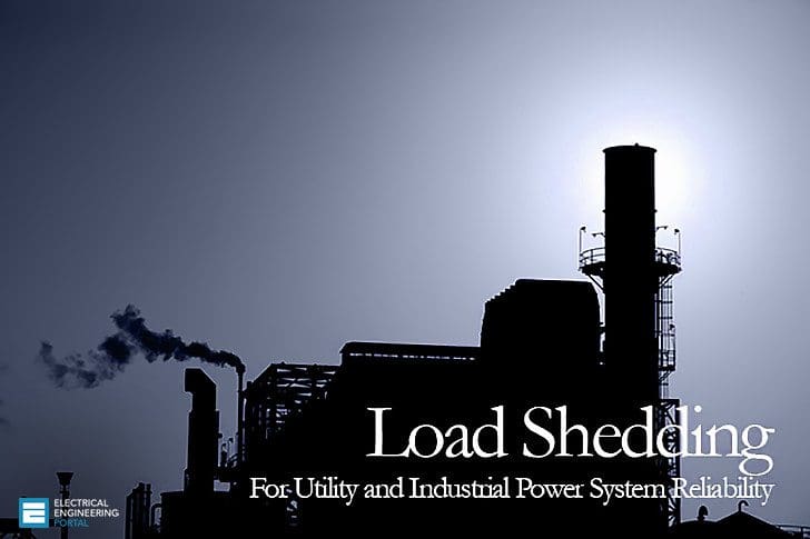 load shedding for utility and industrial power system