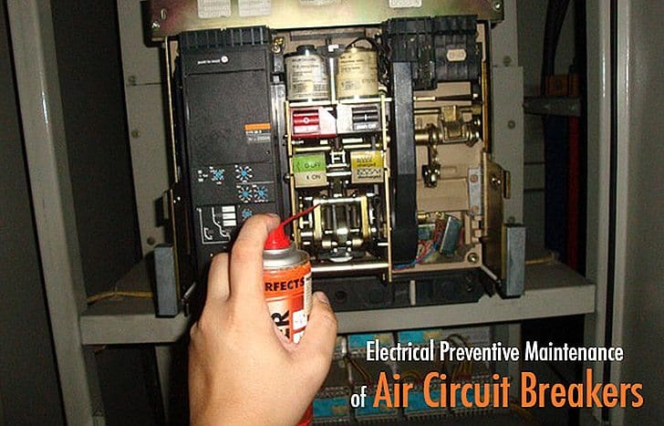 Electrical Preventive Maintenance of Air Circuit Breakers compressor motor wiring diagram 