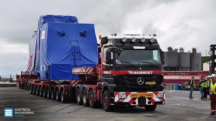 How challenging can be transporting of a Large Power Transformer (LPT)