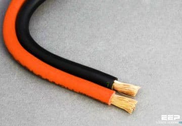 An example how to calculate voltage drop and size of electrical cable