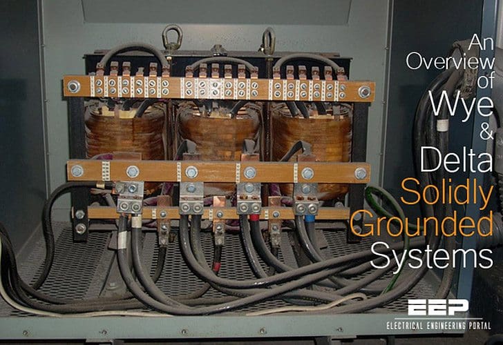 Corner Grounded Delta Transformer Diagram