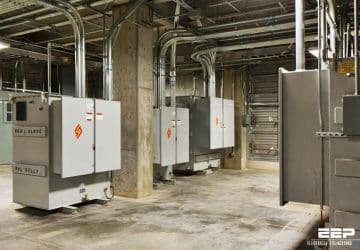 Network distribution transformers serving grid and spot networks