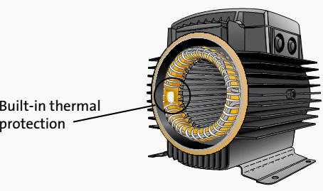 Internal protection built into windings