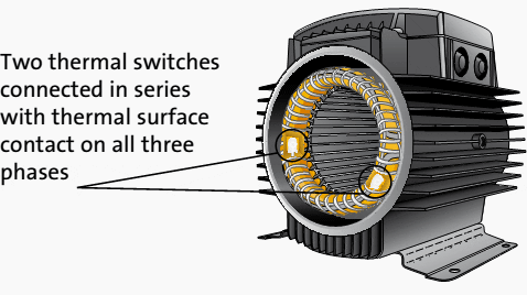 Motor protection. Встроенная тепловая защита в обмотке. Thermally protected двигатель. Встроенные защиты в электродвигателе. Winding Thermal Protector.