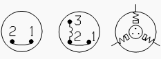 Motor thermal switch symbols