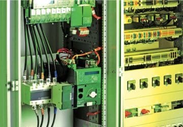 Socomec transfer switch installed in switchboard