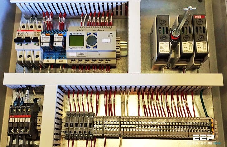 Simple PLC program for lighting control system