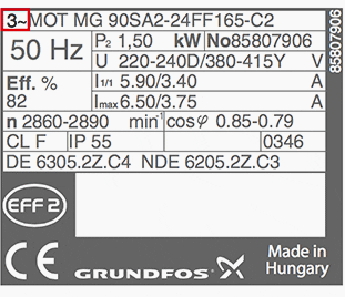 19 Essential Information You Can Find On Motor Nameplate | EEP wiring diagram for grundfos pump 