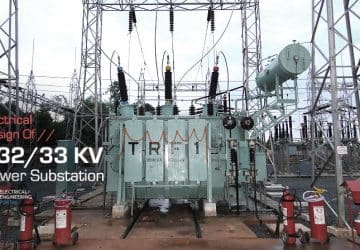 Electrical Design of 132/33KV Substation (on photo: Construction of 132/33kV Substation