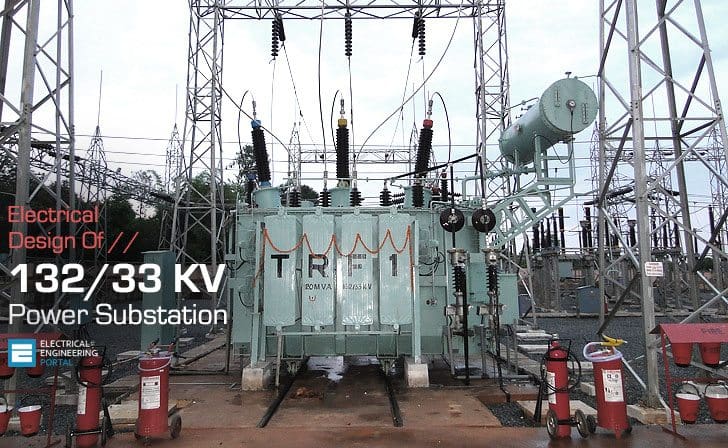 Electrical Design Of 132/33KV Substation | EEP sub station one line diagram 