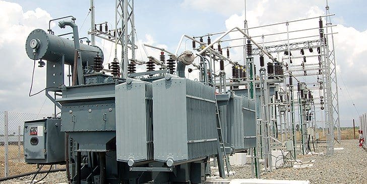 33 KV power substation