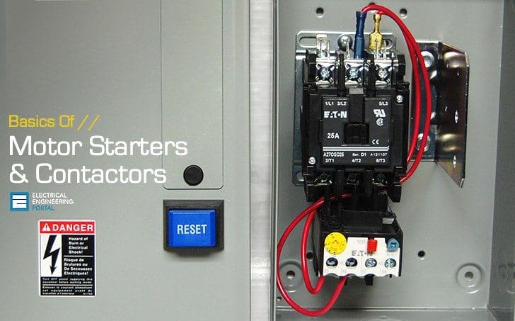 Basics Of Motor Starters And Contactors | EEP single phase magnetic contactor wiring diagram 