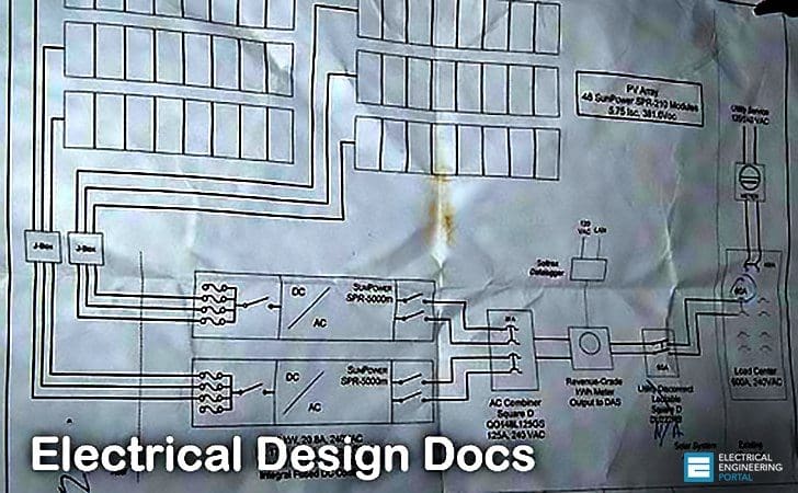 Electrical Design Documentation low voltage wiring schematic 