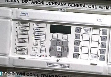 Setting the generator protective relay functions