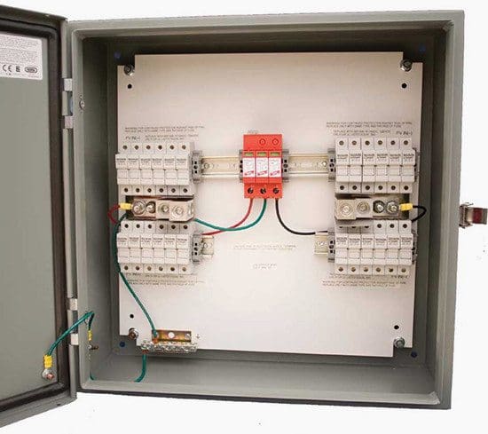 Surge Protection Devices for PV Installation Panel