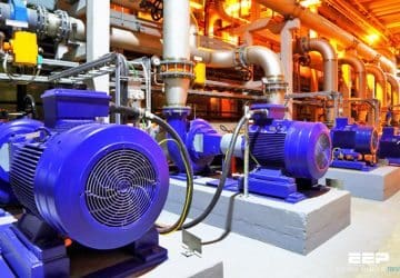 Electrical energy efficiency of motors, cables, busbars and transformers