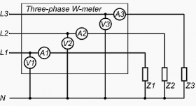 One Wattmeter Method Power Measurement On Four-Wire System Using Wattmeter Methods | EEP