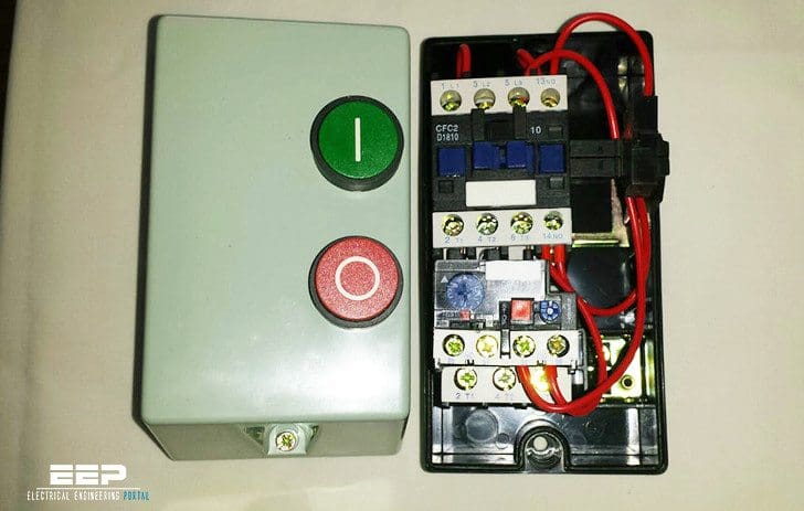 How to select contactors for use in direct on line starters forward reverse drum switch diagram 