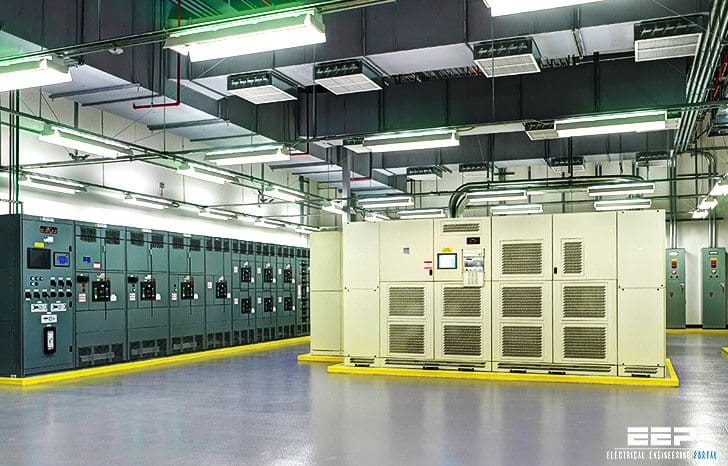 Electrical design of energy efficient datacenters