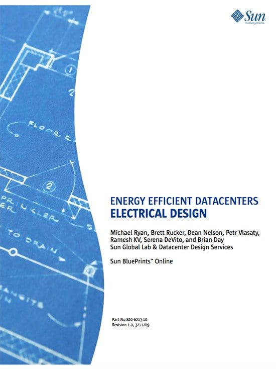 Electrical Design Of Energy Efficient Datacenters