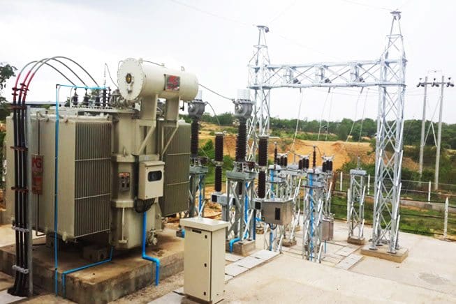 Rural distribution power substation