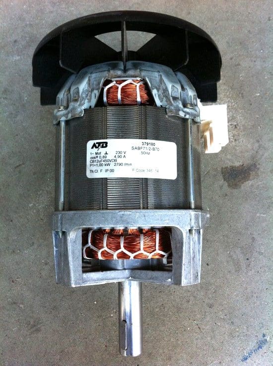 Single-phase Series Motor 1,0 kW; 1000 Watt; 230 V